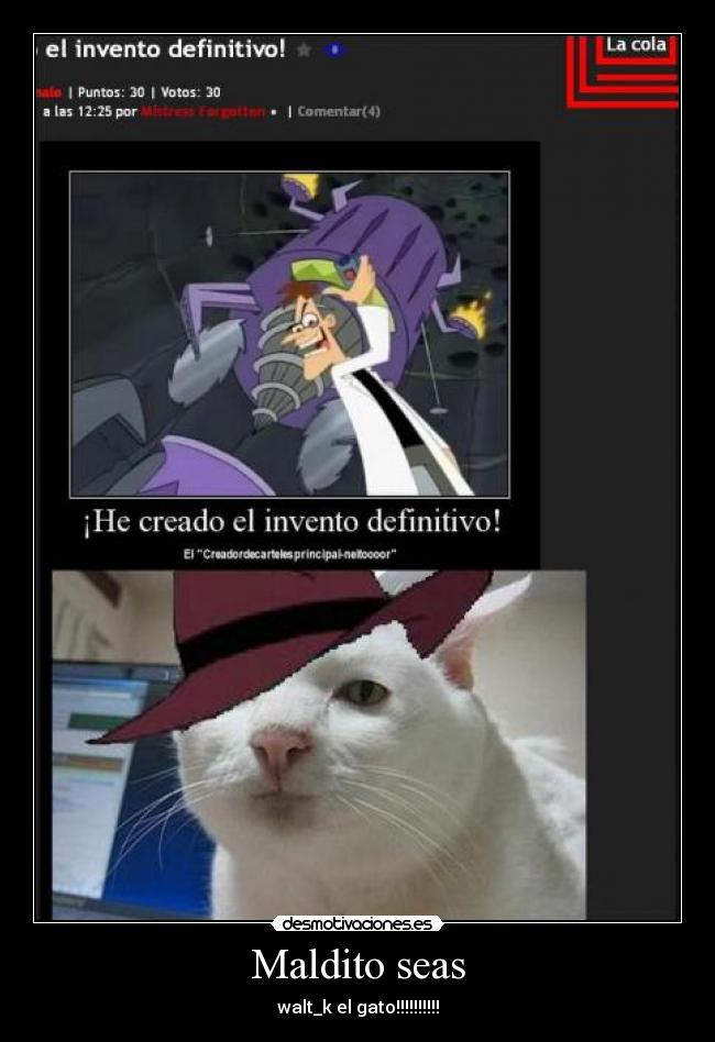 Maldito seas - walt_k el gato!!!!!!!!!!