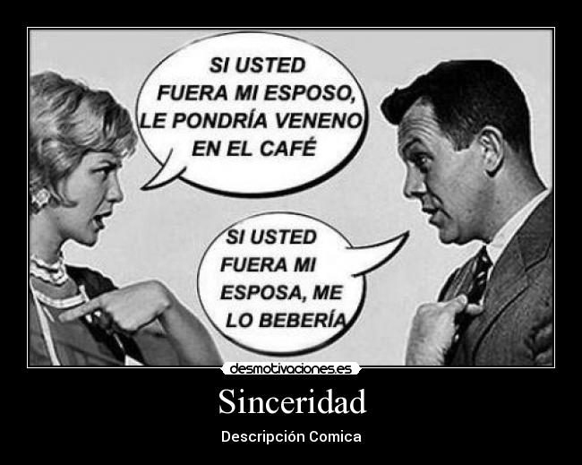 Sinceridad -
