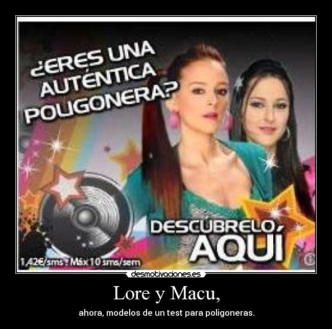 Lore y Macu, - 