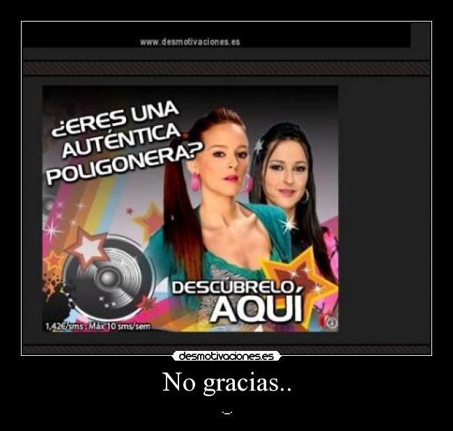 No gracias.. - 
