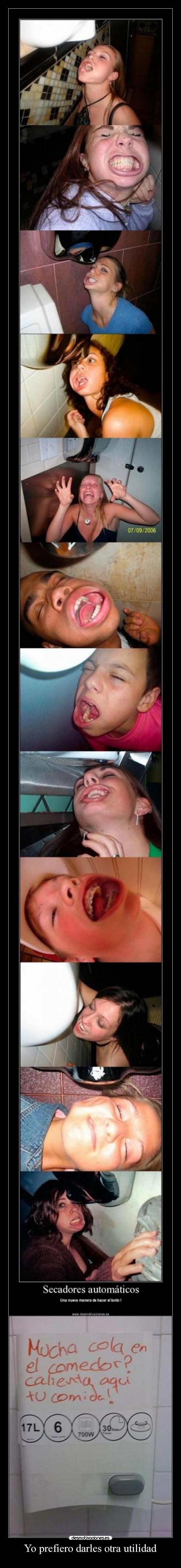 Yo prefiero darles otra utilidad - 