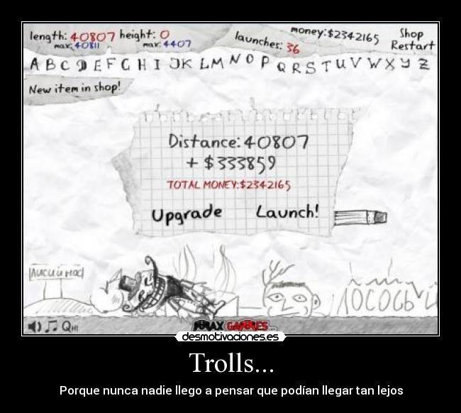 carteles trollface lejos nunca desmotivaciones