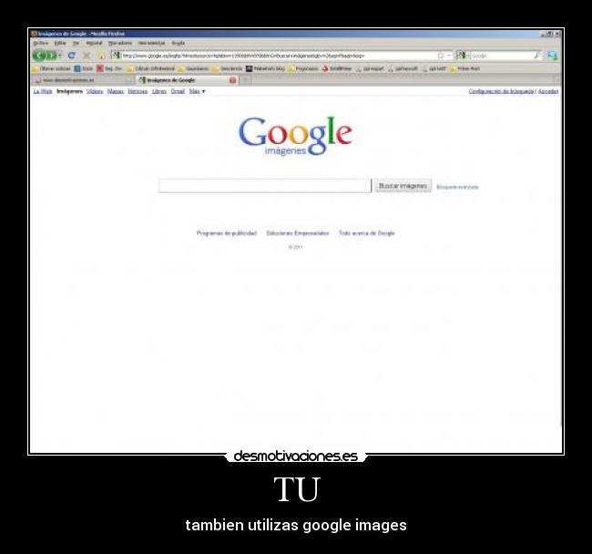 TU - tambien utilizas google images