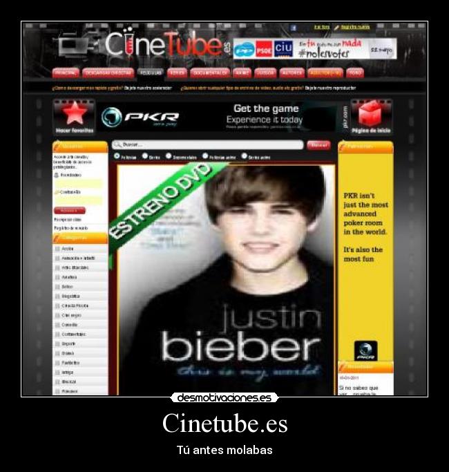 Cinetube.es - Tú antes molabas