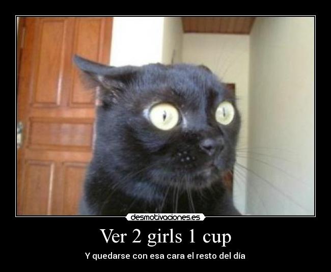 Ver 2 girls 1 cup - Y quedarse con esa cara el resto del día
