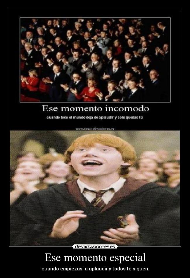 Ese momento especial -