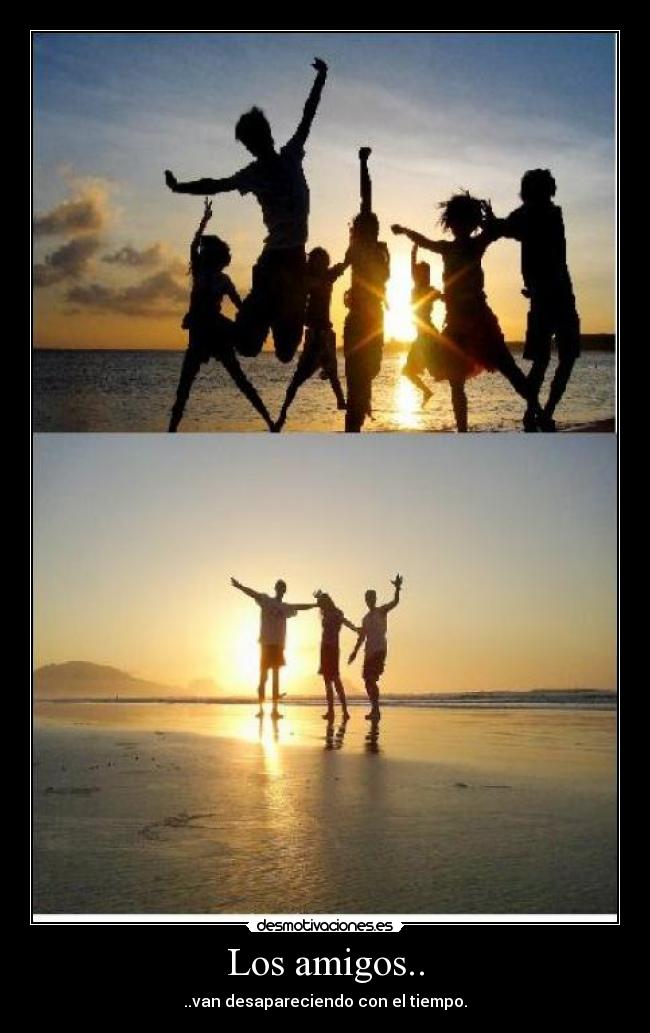 Los amigos.. -