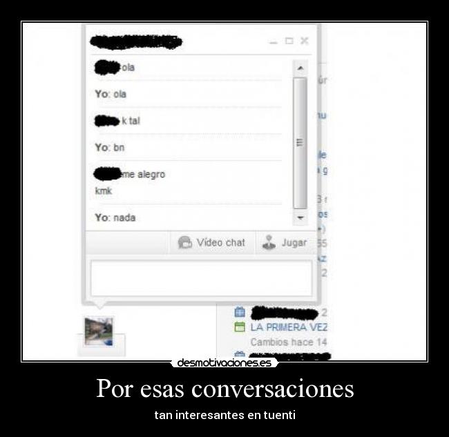 carteles tuenti conversacion desmotivaciones