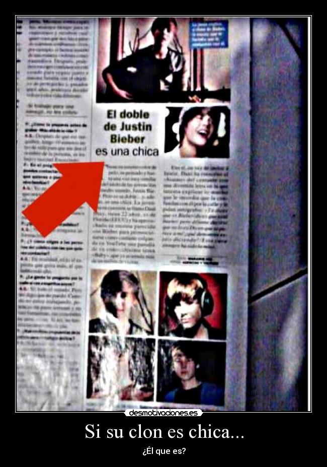 Si su clon es chica... - 