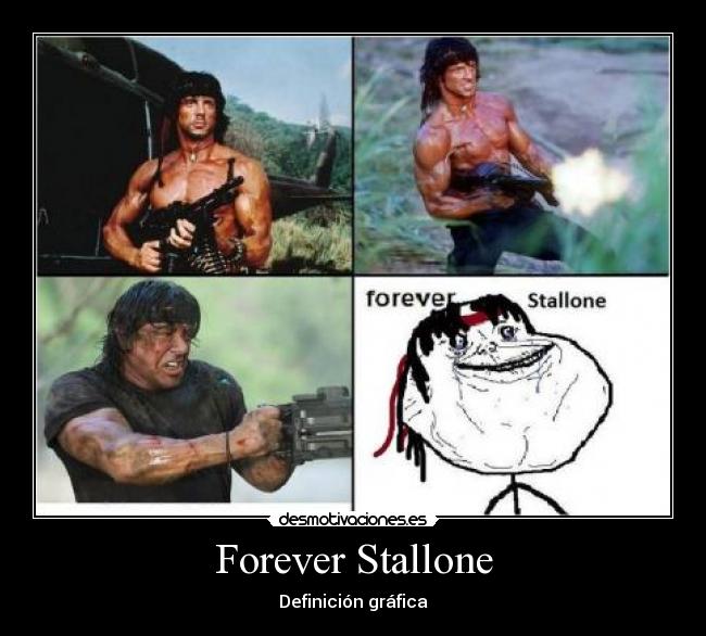 Forever Stallone - Definición gráfica