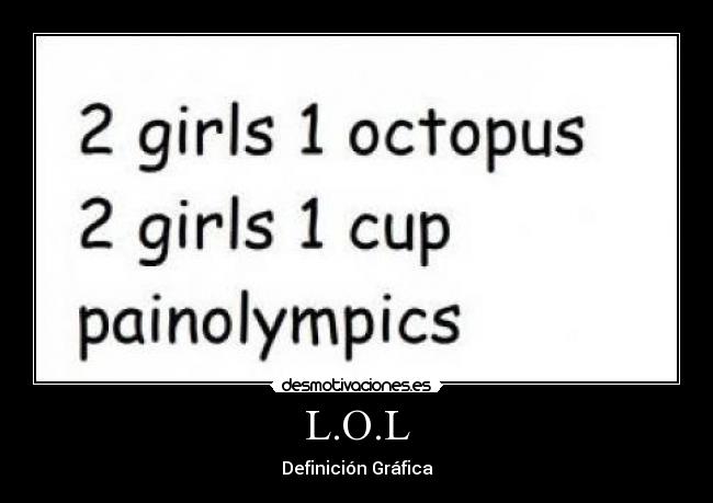 L.O.L - Definición Gráfica