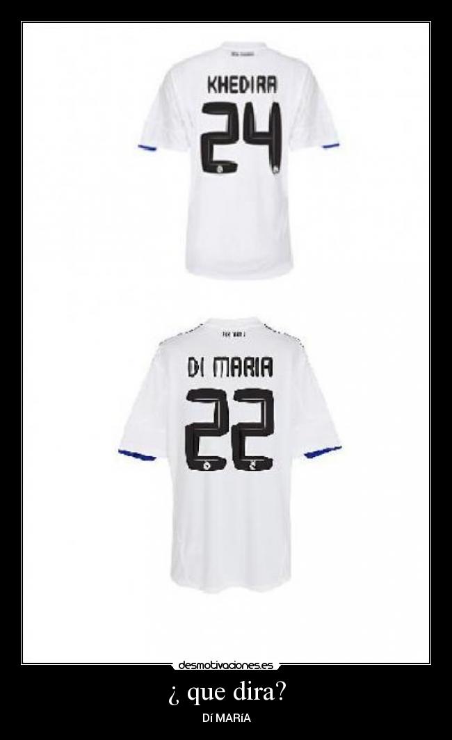 ¿ que dira? - Dí MARíA