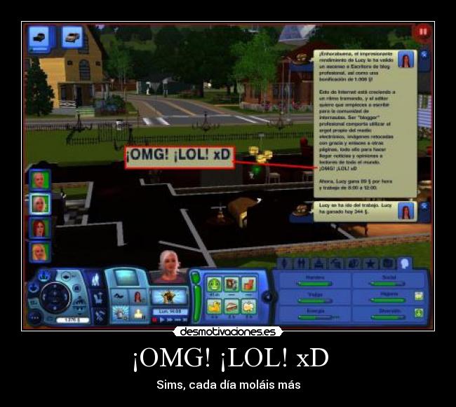 ¡OMG! ¡LOL! xD - Sims, cada día moláis más