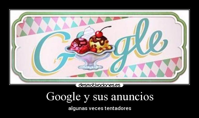Google y sus anuncios -