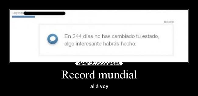 Record mundial -
