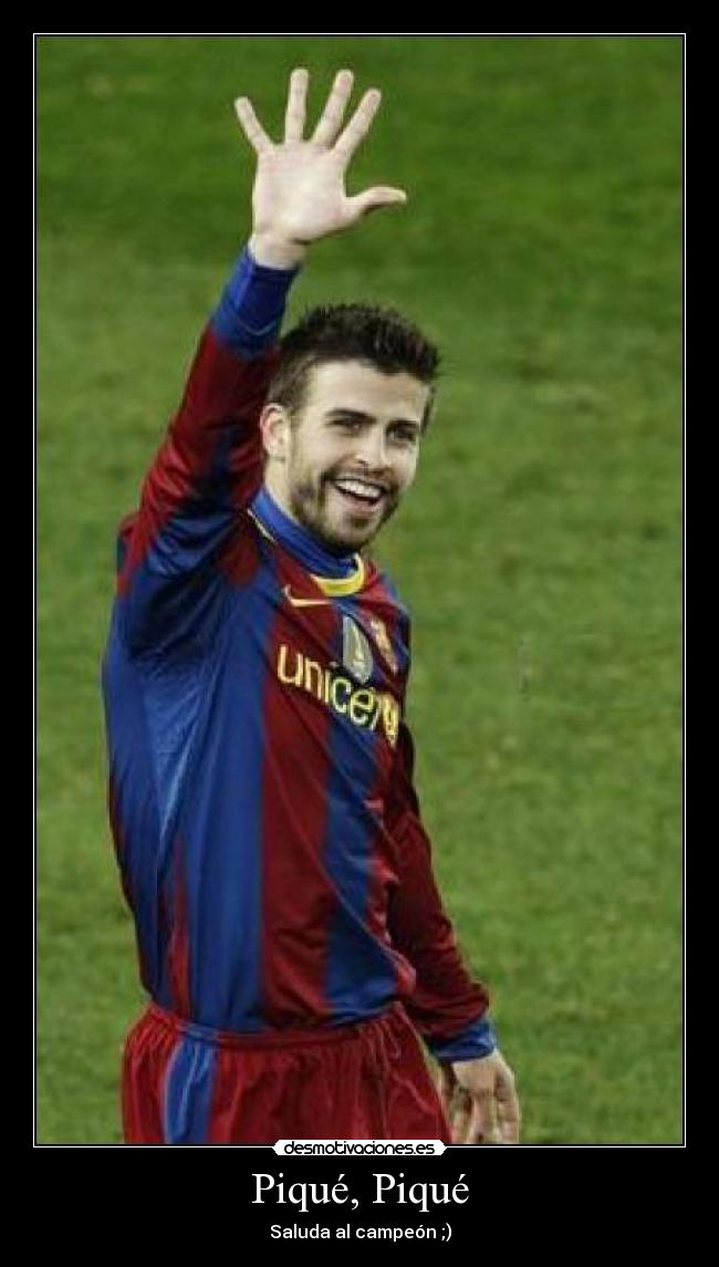 Piqué, Piqué - 