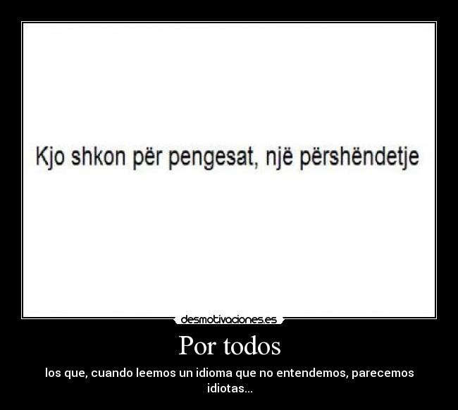 Por todos - 