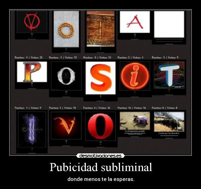 Pubicidad subliminal -