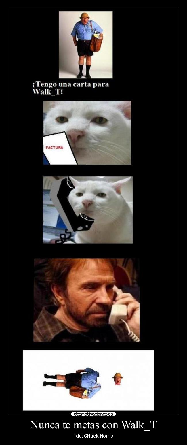 Nunca te metas con Walk_T - 