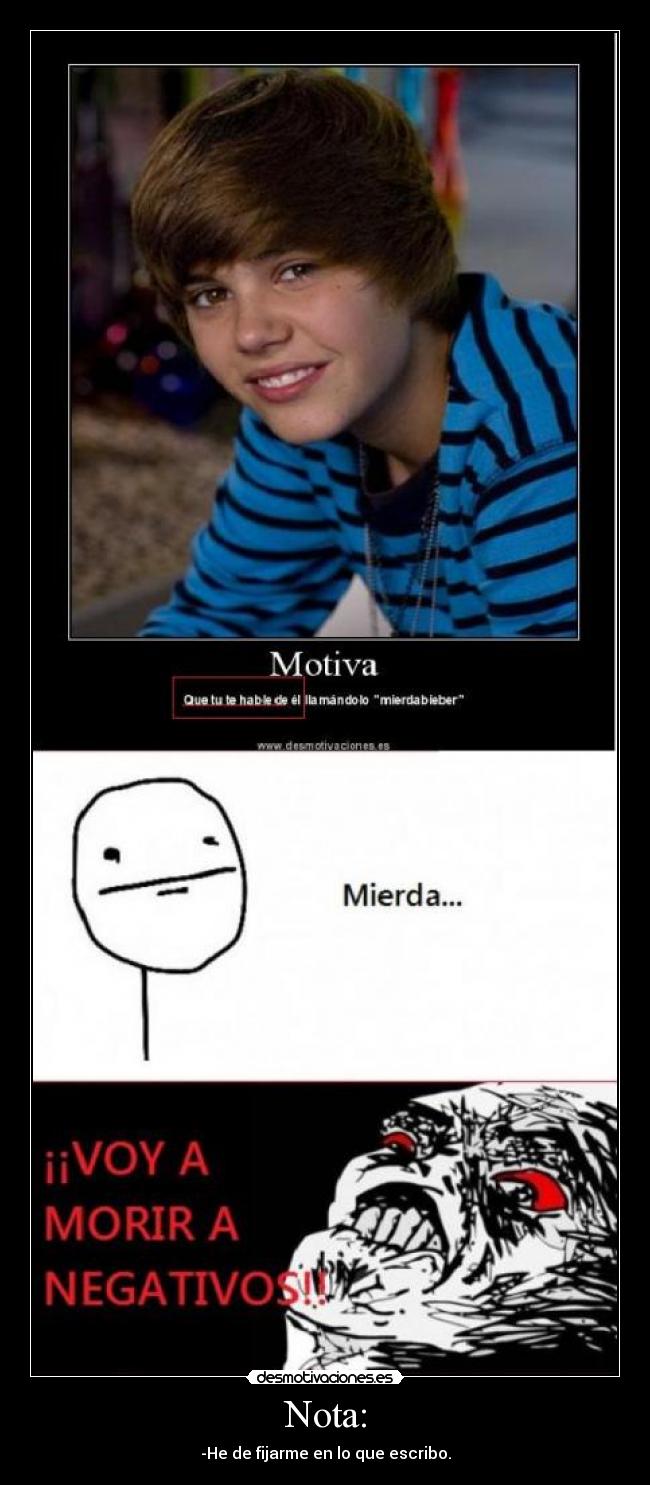 carteles nota fijar ffffffffffff poker face desmotivaciones