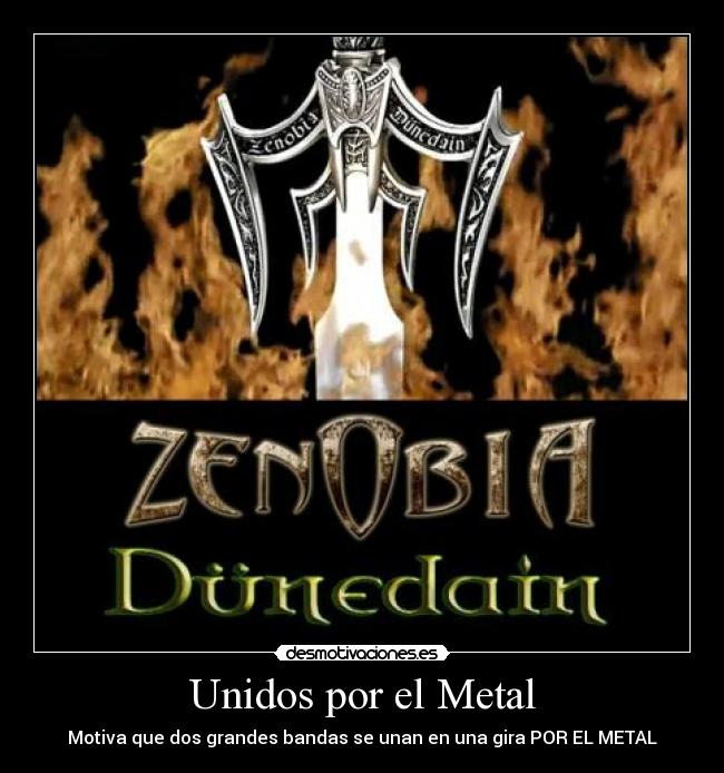 Unidos por el Metal - Motiva que dos grandes bandas se unan en una gira POR EL METAL