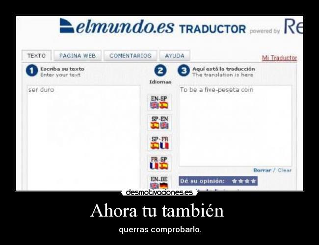 Ahora tu también  - 