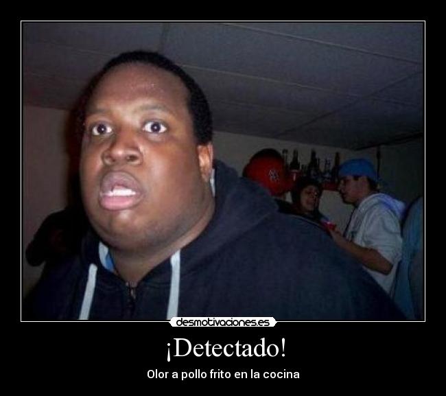 ¡Detectado! - Olor a pollo frito en la cocina