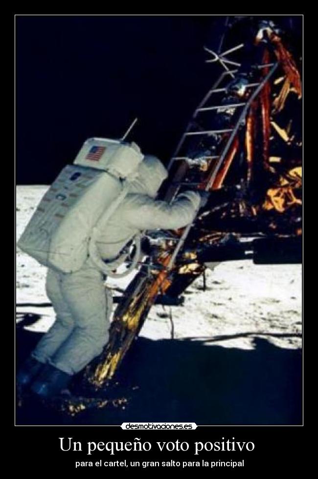 Un pequeño voto positivo -