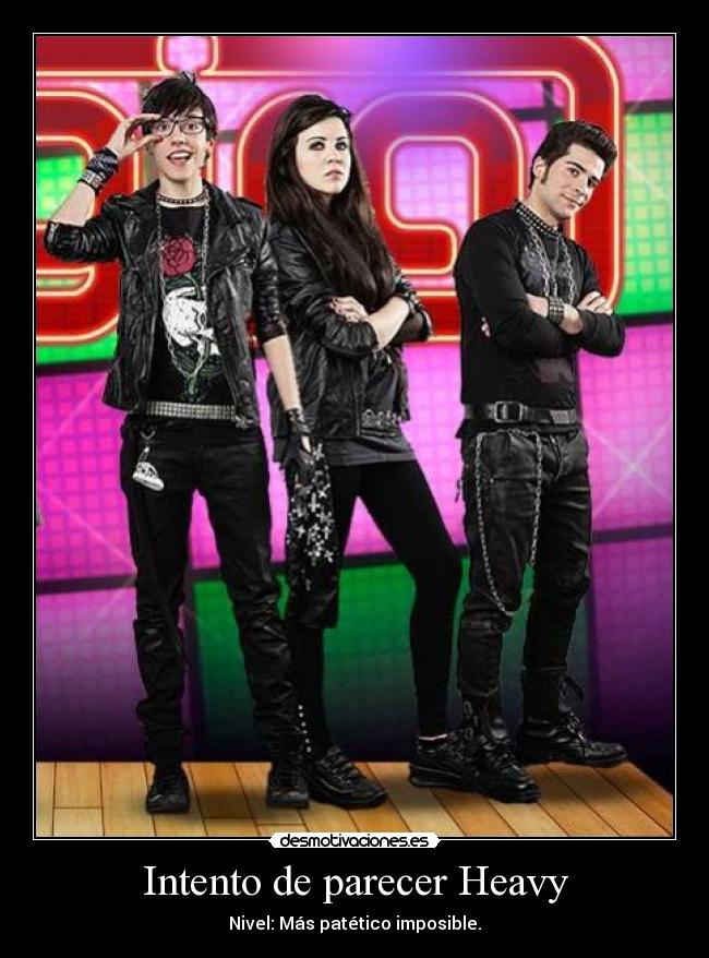 carteles heavy disney channel patetico desmotivaciones