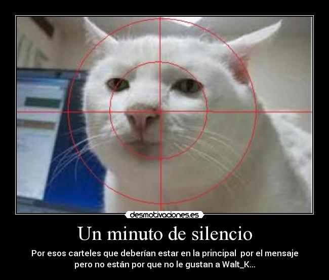 Un minuto de silencio - 