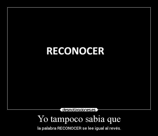 Yo tampoco sabia que - 