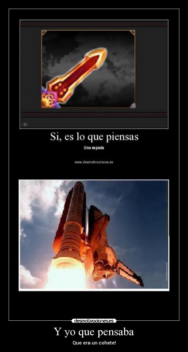 Y yo que pensaba -