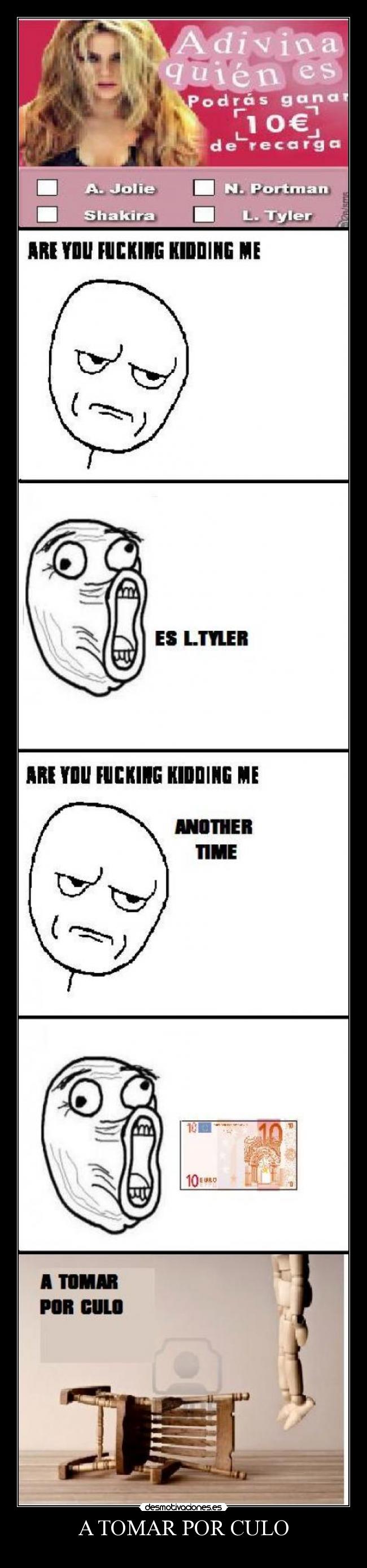 A TOMAR POR CULO -