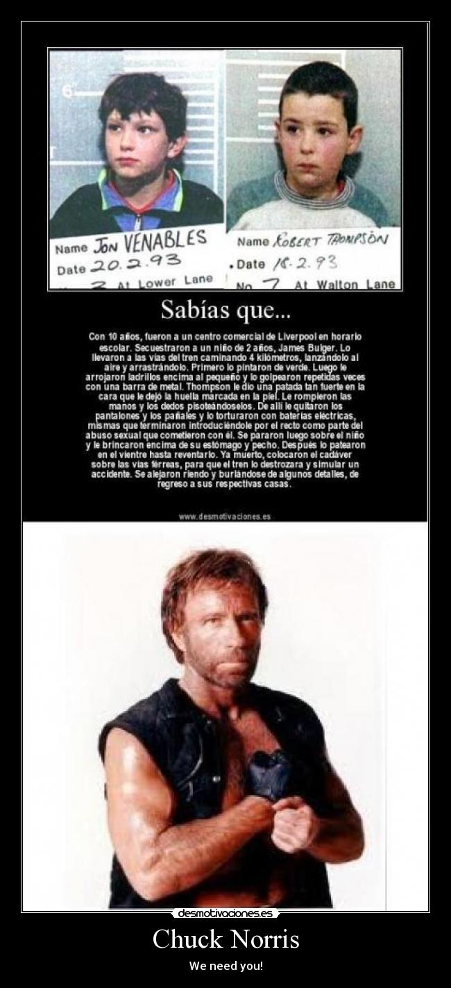 Chuck Norris - We need you!