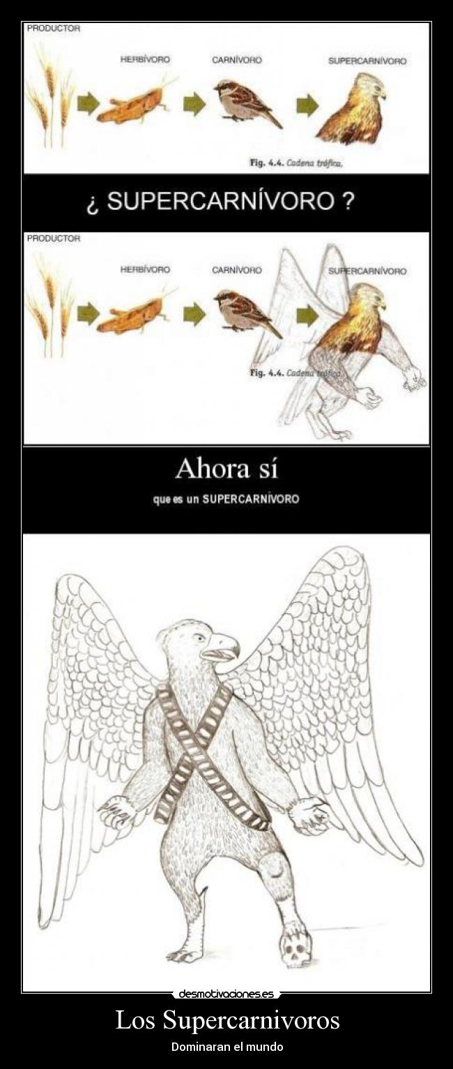 Los Supercarnivoros - Dominaran el mundo