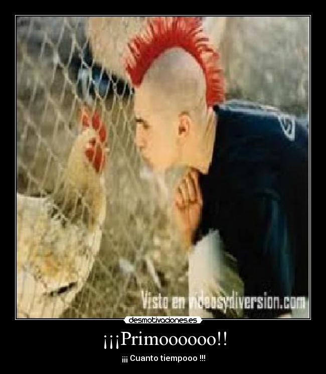 ¡¡¡Primoooooo!! - ¡¡¡ Cuanto tiempooo !!!
