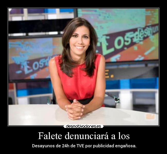 carteles falete denuncia desmotivaciones