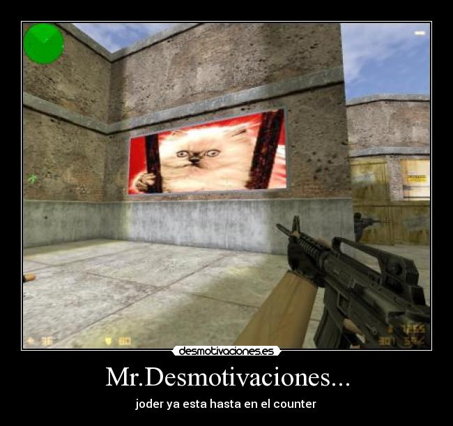 Mr.Desmotivaciones... - joder ya esta hasta en el counter