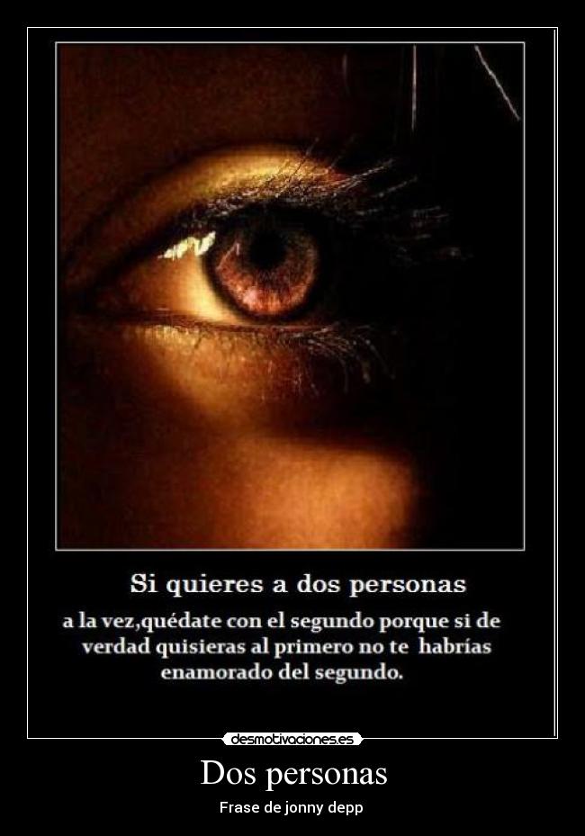 Dos personas -