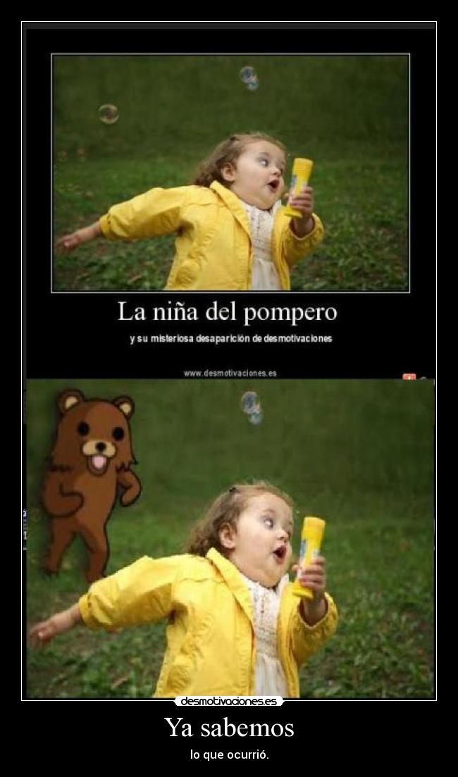 Ya sabemos - 
