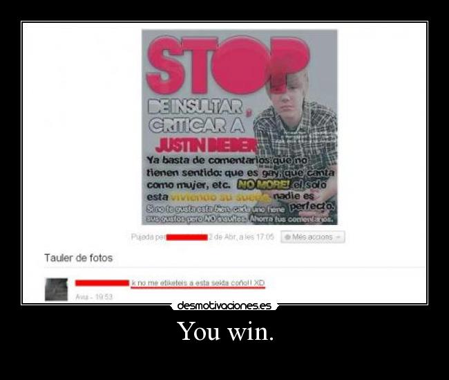 You win. -