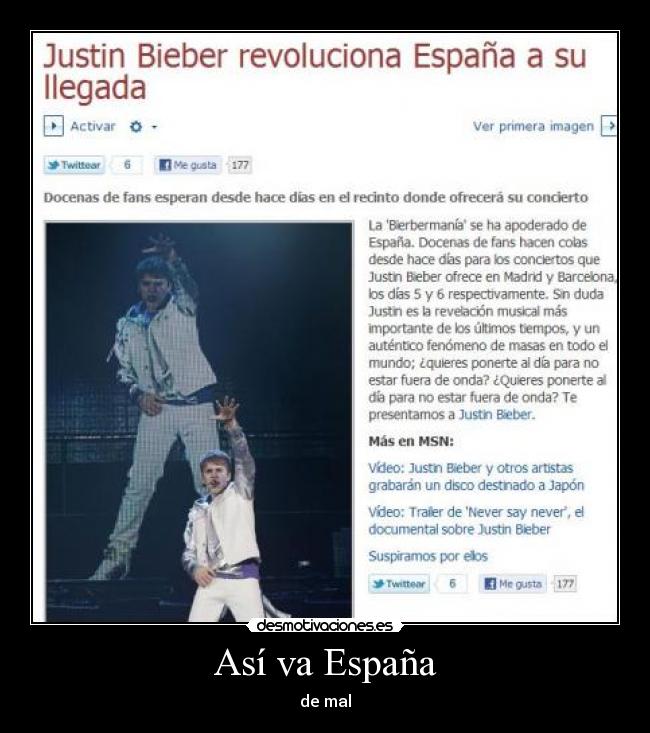 Así va España - de mal