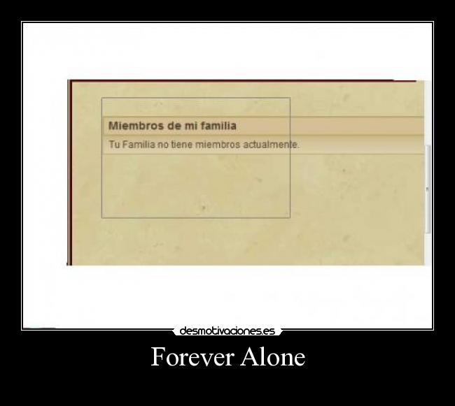 Forever Alone -