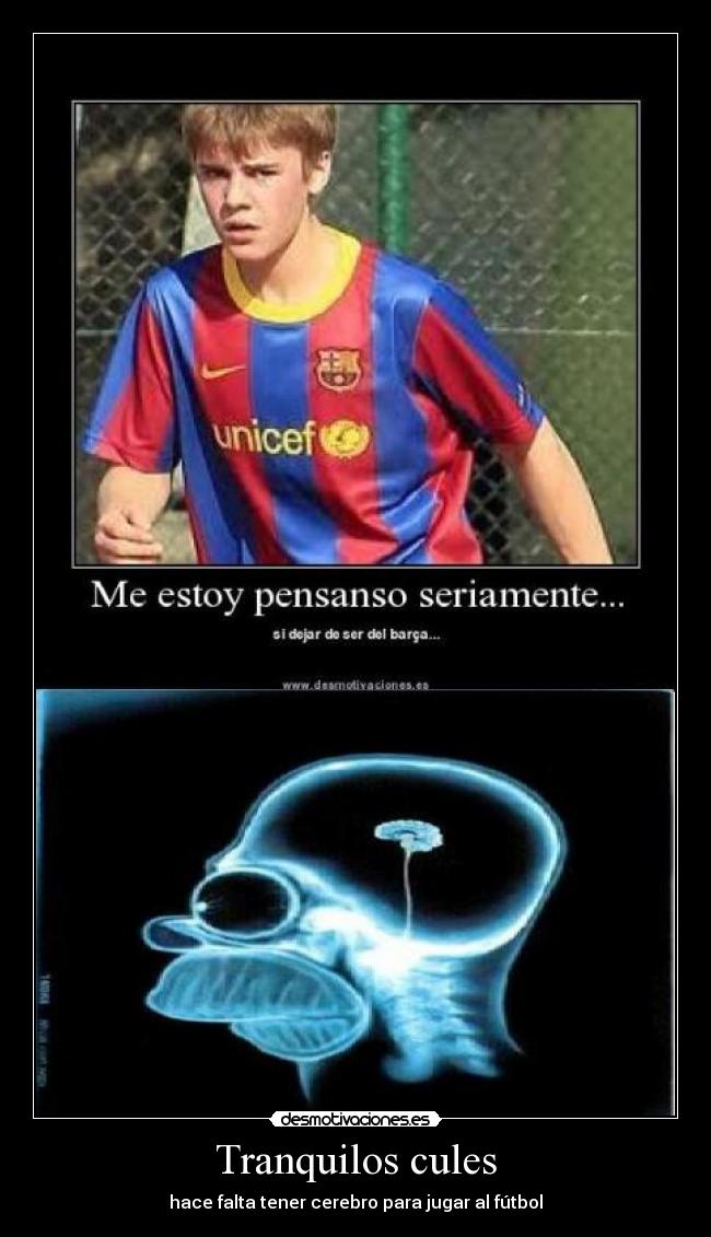 Tranquilos cules - 