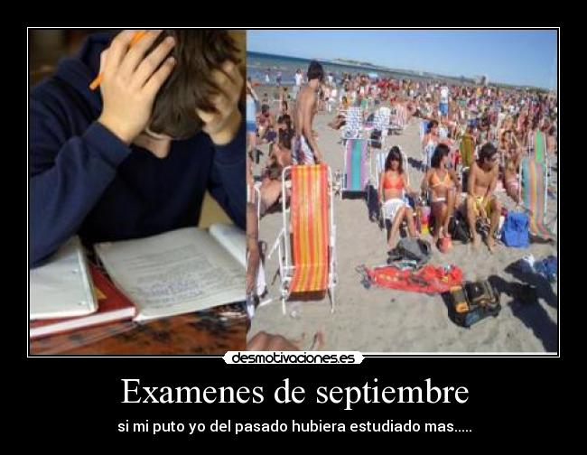 Examenes de septiembre - 
