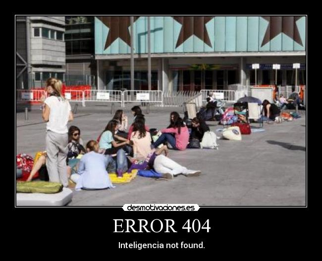 carteles justin bieber concierto madrid cola inteligencia desmotivaciones