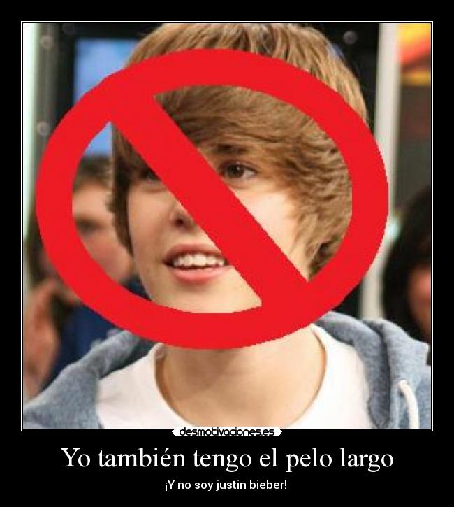 Yo también tengo el pelo largo -