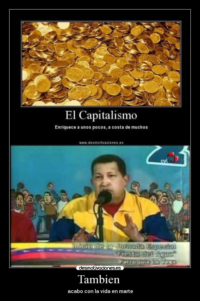 Tambien  - acabo con la vida en marte