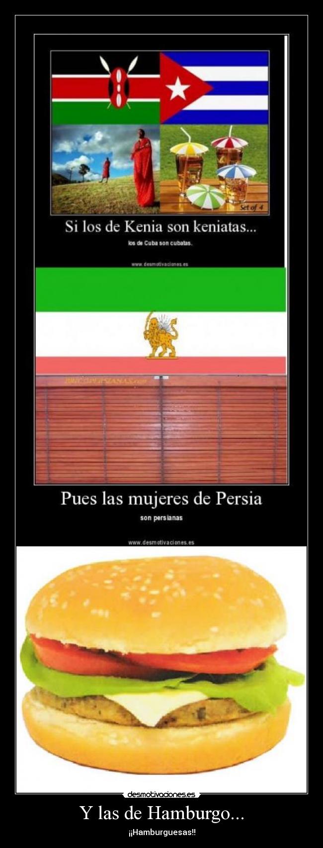 Y las de Hamburgo... -