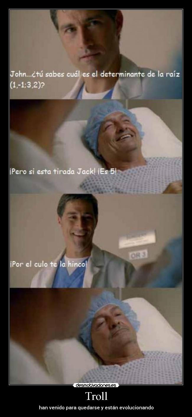 Troll - han venido para quedarse y están evolucionando